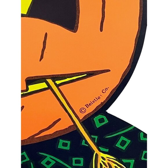 VTG Beistle and Amscan Halloween Die Cut & Honeycomb Lot of 4 Double Sided - Picture 11 of 15